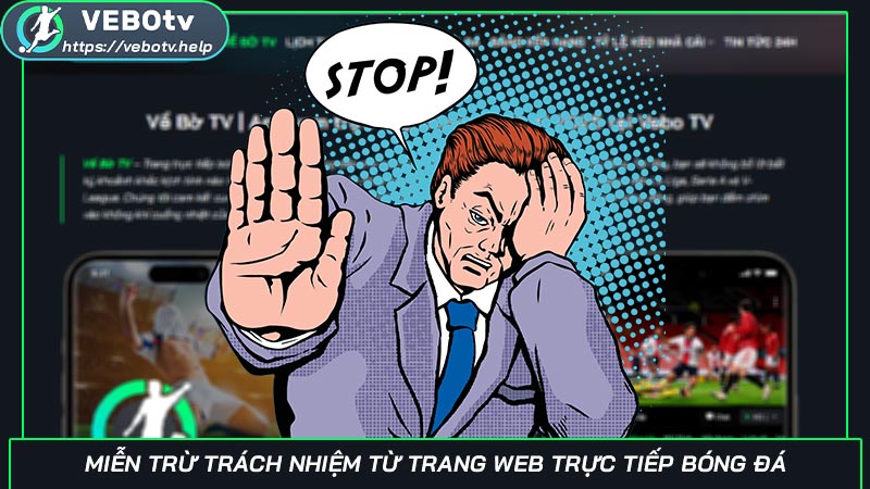 Miễn trừ trách nhiệm từ trang web trực tiếp bóng đá Miễn trừ trách nhiệm từ trang web trực tiếp bóng đá