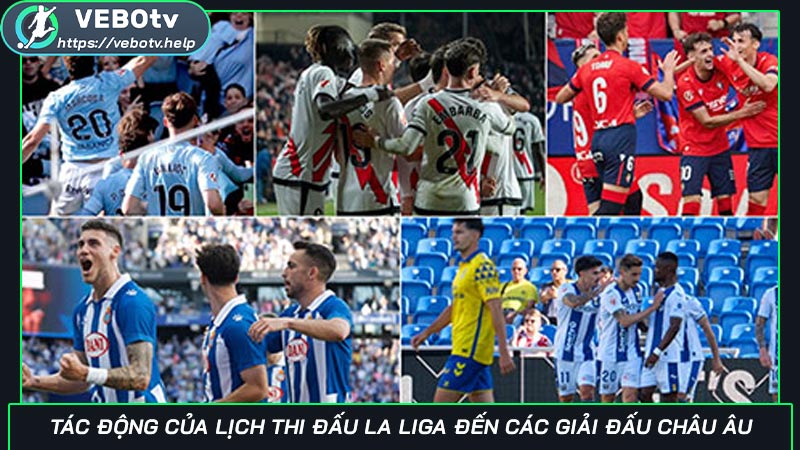 Lịch thi đấu La Liga - Cập nhật lịch thi đấu và thông tin thú vị Tác động của lịch thi đấu La Liga đến các giải đấu châu Âu