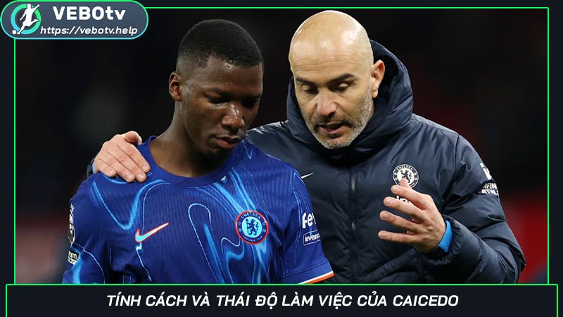 Moises Caicedo - Tiền vệ anh hùng thầm lặng của Chelsea Tính cách và thái độ làm việc của Caicedo
