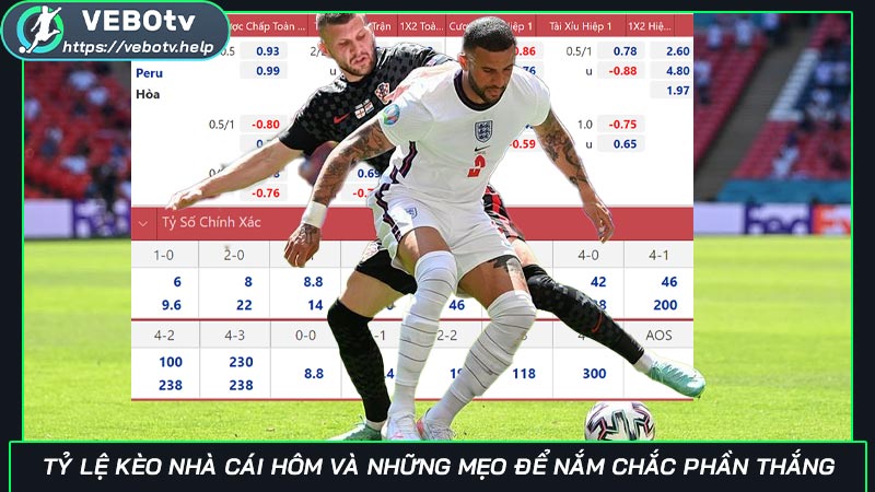 Tỷ lệ kèo nhà cái hôm và những mẹo để nắm chắc phần thắng Tỷ lệ kèo nhà cái hôm và những mẹo để nắm chắc phần thắng